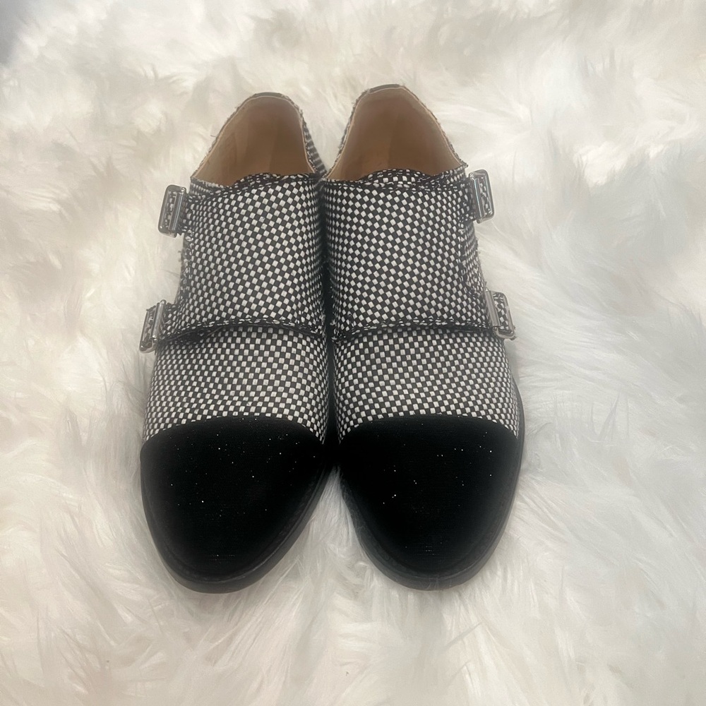 Chic Black and White Women's Loafers